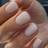 Shein pcs Short Square French Style Creamy White Fashionable Coverage Nail Tips