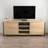 Decorotika Otis Black/Oak TV Bench 120x51cm