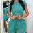 Shein Womens Summer Solid Color Short Sleeve Round Neck TShirt And Drawstring Waist Shorts Casual TwoPiece Set