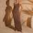 Shein Womens One Shoulder Two Tone Braided Jersey Midi Dress