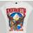 Shein Plus Knit Short Sleeve T-Shirt With Eagle & Letter Print