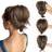 Shein Messy Bun Hair Piece, 10 Claw Clip Short