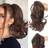 Shein 10Inch Ponytail Extension Short Claw Clip Ponytail Hair Extensions