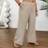 Shein Plus Womens Solid Color Simple Casual Pants For Everyday Wear