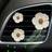 Shein 3pcs Cute Daisy Shaped Car Air Vent Clip Aromatherapy Flower