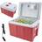 Arebos Electric Cooler Box With ECO Mode Red 40l