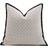 Shein 1pc Luxury Velvet Chenille Thick Throw Pillow Cover Decorative Black White Cushion Cover 12x20 18x18 20x20in For Sofa Livingroom Bedroom Pillowcase Home Cushion Case Cushion Cover Black, White (50x30cm)