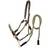 Kavalkade Cavo Rope Halter Leather Halter - Marron