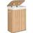 Shein SONGMICS Bamboo Laundry Basket, XL Foldable Storage Hamper With Removable Washable Lining, 72L, 40 X 30 X 60 Cm, Natural