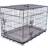 Pretty Pooch Dog Crate Double Door Large 57x63cm