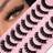 Shein Pairs Soft False Eyelashes Curling SkinFriendly NonIrritating Makeup Lashes Reusable Suitable For Eyelash Extensions