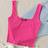Shein Womens Summer Solid Sweetheart Neck Casual Knitted Tank Top
