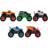 Monster Jam 1:64 Scale Trucks Pack of 5