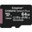 Kingston Canvas Select Plus MicroSDXC Class 10 UHS-I U1 V10 A1 100/85MB/s 64GB +Adapter