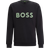 HUGO BOSS Salbo 1 3D Moulded Logo Sweatshirt - Dark Grey