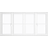 Klarvinduer BH4-8_138 Trä Sidohängt fönster 2-glasfönster 157x40cm