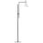 Beliani Melawi White/Black Golvlampa 180cm