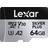 LEXAR Professional SILVER PLUS 64 GB MicroSDXC UHS-I Class 3