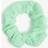Hunza G Lime Crinkled Stretch-woven Scrunchie 1