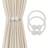 Shein 2 pieces magnetic curtain holders made of polyester rope for a modern window decoration in the house or office