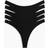 H&M Dam Svart 5-pack trosa thong bomull