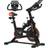 Homcom 8kg Flywheel Exercise Bike with Adjustable Height, Resistance, Black