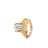 House of Vincent Paragon Gaze Ring - Gold/Amethyst
