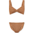 Hunza G Juno Bikini - Metallic Cocoa