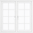Klarvinduer BH2-16_138 Trä Sidohängt fönster 2-glasfönster 80x75cm