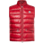 Moncler Gui Down Vest - Red