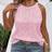 Shein Womens Plus Jacquard Gingham NeckHanging Camisole And Vest Top Summer