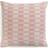 Habitat Checker Board Cushion Scatter Cushion Pink, White