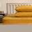 OHS Teddy Fleece Ochre Pillow Case Yellow