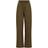 Neo Noir Sonar Linen Pants - Army