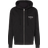 AllSaints Underground Zip Logo Hoodie - Jet Black