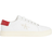 Calvin Klein Leather Trainers M - Bright White/Creamy White/Garnet