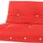 Visco Therapy Futon Red 135x190cm