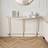 OHS With Gold Semi Circle Console Table