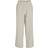 Vila Striped Paper Bag Trousers - Super Light Natural Melan