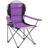 Trail Outdoor Leisure Folding Camping Chair Deluxe Padded High Back Portable Garden Fishing Trail Purple One Size