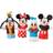 Melissa & Doug Disney Mickey Mouse & Friends Soft & Cuddly Hand Puppets