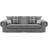 Verona Scatter Grey Sofa 250cm 4 Seater