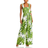 Farm Rio Palm Fan Jumpsuit - Off White