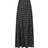 Neo Noir Lola Retro Dot Long skirt - Black