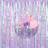 Shein 1 Pc 3ft X 8ft Shiny Colorful Metallic Tinsel Foil Fringe Curtains Photo Booth Props