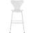 Fritz Hansen 3187/3197 Seven White Beech Veener Sittpall 110cm