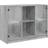 vidaXL 3295876 Gray Sonoma Skænk 102x75.5cm