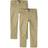 The Children's Place Kid's Uniform Stretch Skinny Chino Pants 2-pack - Flax (3019997_FX)