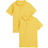 Tu Kid's Polo Shirt 2-pack - Yellow