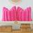 Shein pc Solid Without Filler Cushion Cover Pink (50x30cm)